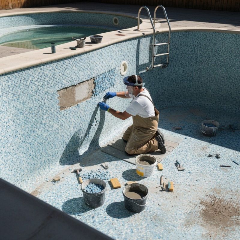 Mosaic Tile Repair